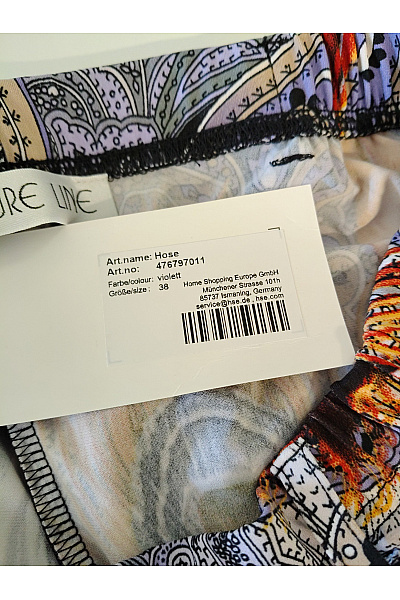 COUTURE LINE Dámské široké kalhoty s potiskem Velikost DE 38 | COUTURE LINE | obrázek 11