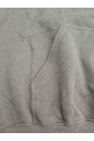 Gildan Černá pánská mikina s kapucí a potiskem streetwear Vel. XXL | Gildan | obrázek 3