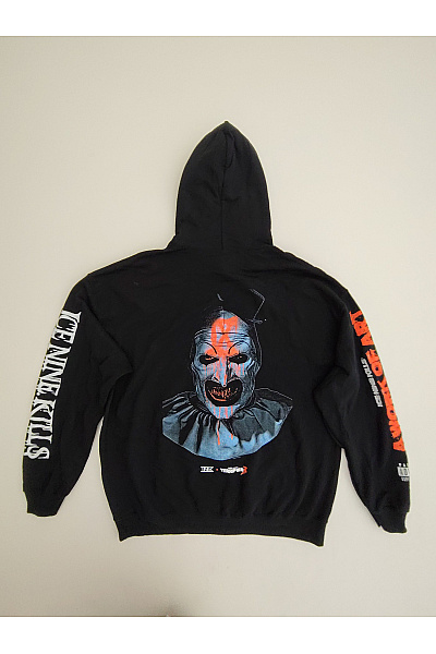 Gildan Černá pánská mikina s kapucí a potiskem streetwear Vel. XXL | Gildan | obrázek 6