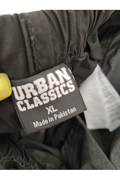 URBAN CLASSICS Černé bavlněné cargo kalhoty s kapsami na stehnech Vel. XL | URBAN CLASSICS | obrázek 8