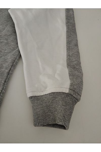 URBAN CLASSICS Dámská bavlněná mikina crewneck šedobílá Velikost S | URBAN CLASSICS | obrázek 2