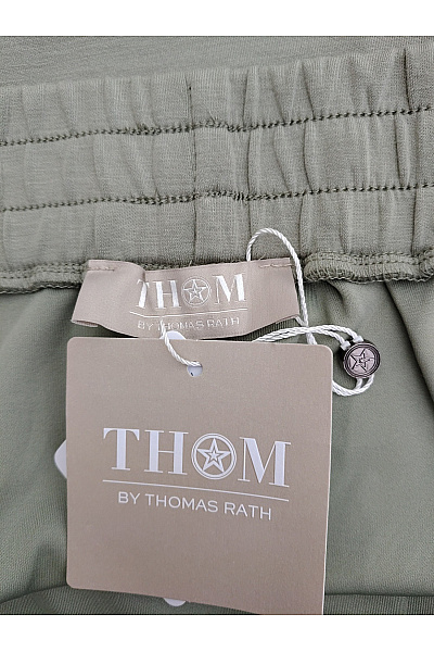 THOM By Thomas Rath Dámská khaki sportovní mini sukně s kapsami a pružným pasem Velikost DE 50 | THOM By Thomas Rath | obrázek 5