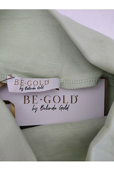 Belinda Gold Dámské khaki tílko se stojáčkem basic Velikost EU 48 | Belinda Gold | obrázek 4