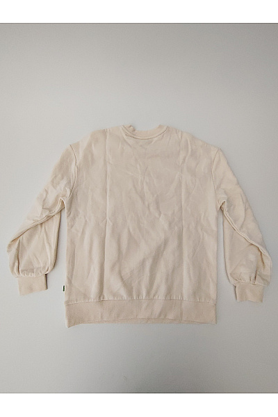URBAN CLASSICS Béžová bavlněná oversized mikina bez potisku Velikost S | URBAN CLASSICS | obrázek 7