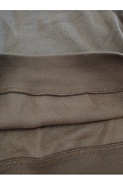 Pánská hnědá oversized mikina s kapucí Velikost S | Unimoda | obrázek 5