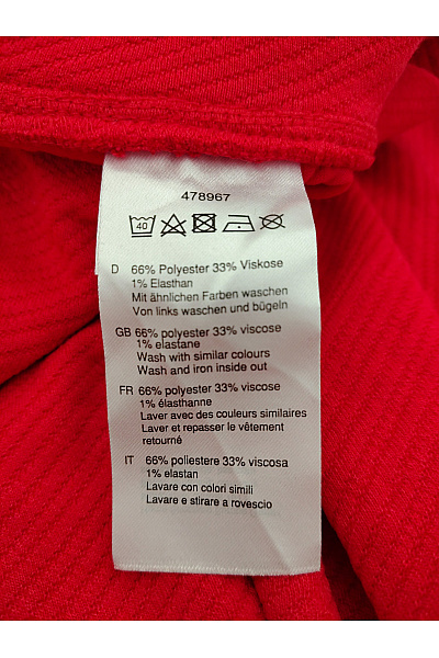 Jana Ina Červené široké tepláky s kapsami Velikost DE 42 | Jana Ina | obrázek 7