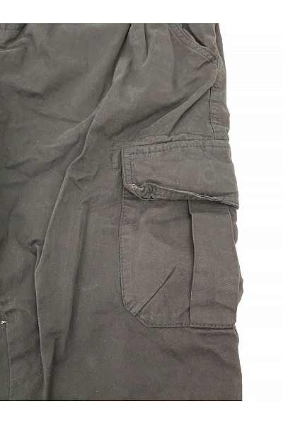 URBAN CLASSICS Černé bavlněné cargo tepláky s kapsami na stehnech Velikost XXL | URBAN CLASSICS | obrázek 3