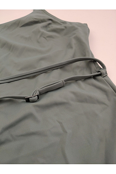 Calvin Klein Dámské jednodílné plavky khaki na zavazování Vel. XL | Calvin Klein | obrázek 3