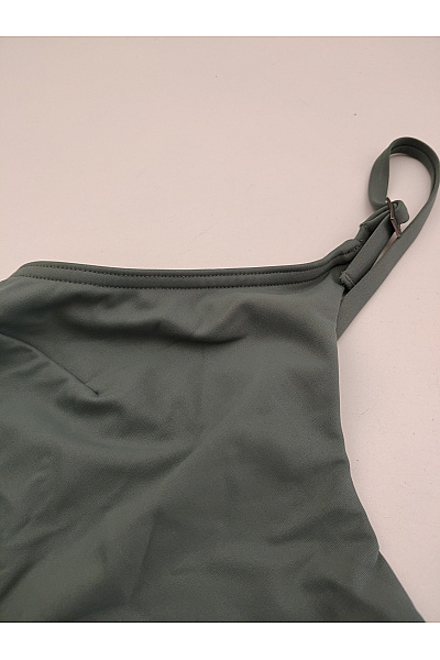 Calvin Klein Dámské jednodílné plavky khaki na zavazování Vel. XL | Calvin Klein | obrázek 5