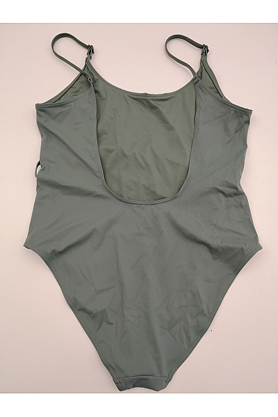 Calvin Klein Dámské jednodílné plavky khaki na zavazování Vel. XL | Calvin Klein | obrázek 6