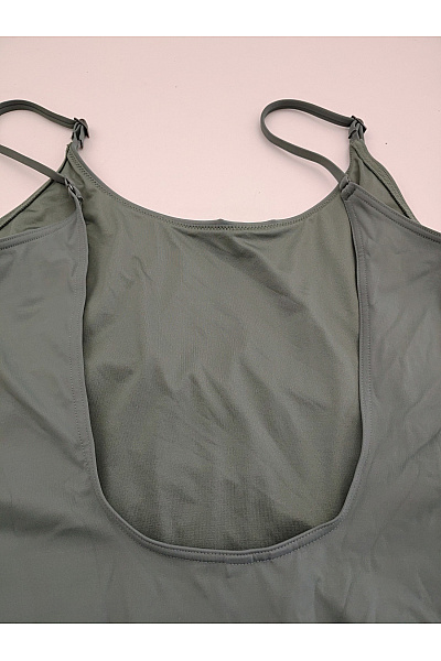 Calvin Klein Dámské jednodílné plavky khaki na zavazování Vel. XL | Calvin Klein | obrázek 7