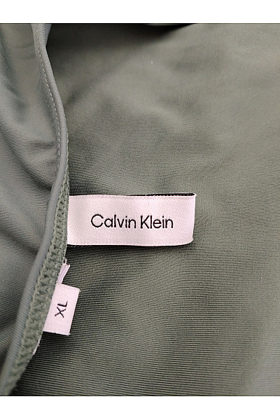 Calvin Klein Dámské jednodílné plavky khaki na zavazování Vel. XL | Calvin Klein | obrázek 9