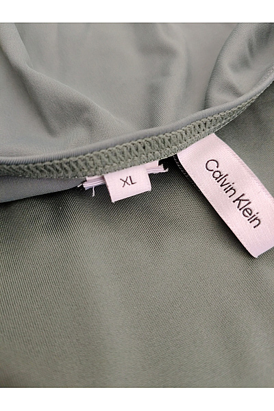Calvin Klein Dámské jednodílné plavky khaki na zavazování Vel. XL | Calvin Klein | obrázek 10