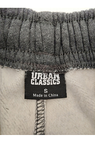 URBAN CLASSICS Šedé bavlněné tepláky s kapsami Velikost S | URBAN CLASSICS | obrázek 5