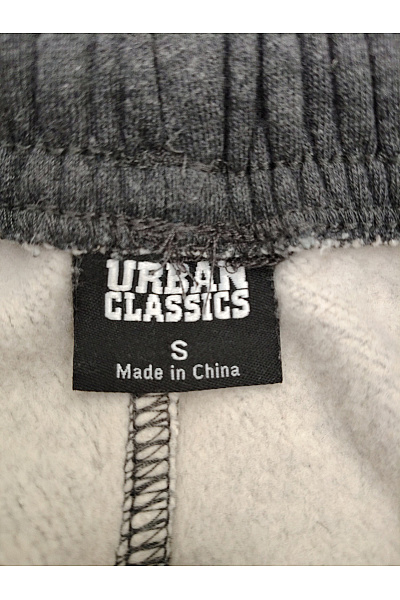 URBAN CLASSICS Šedé bavlněné tepláky s kapsami Velikost S | URBAN CLASSICS | obrázek 6