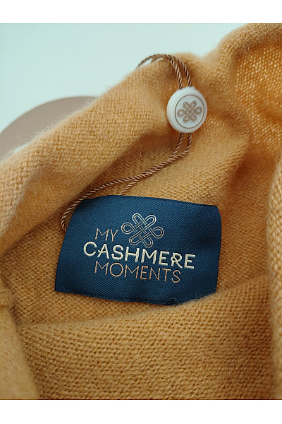 MY CASHERE MOMENTS Dámský hnědý kašmírový rolák basic Vel. DE 42 | MY CASHERE MOMENTS | obrázek 5