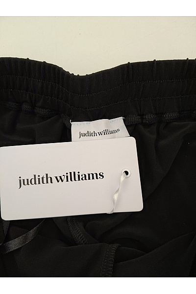 Judith Williams Černé zavinovací kalhoty široké elegantní letní Vel. DE 46 | Judith Williams | obrázek 7