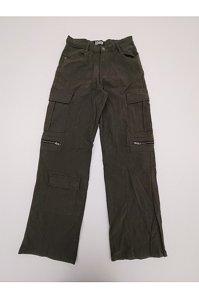 URBAN CLASSICS Dámské khaki cargo kalhoty s kapsami Velikost US 29 | URBAN CLASSICS | obrázek 2