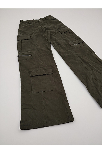 URBAN CLASSICS Dámské khaki cargo kalhoty s kapsami Velikost US 29 | URBAN CLASSICS | obrázek 3