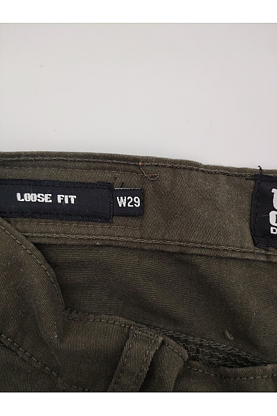URBAN CLASSICS Dámské khaki cargo kalhoty s kapsami Velikost US 29 | URBAN CLASSICS | obrázek 5