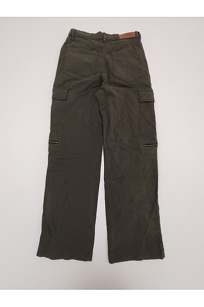 URBAN CLASSICS Dámské khaki cargo kalhoty s kapsami Velikost US 29 | URBAN CLASSICS | obrázek 7