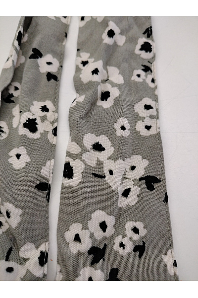 Khaki pásek s květinovým vzorem | Unimoda | obrázek 3