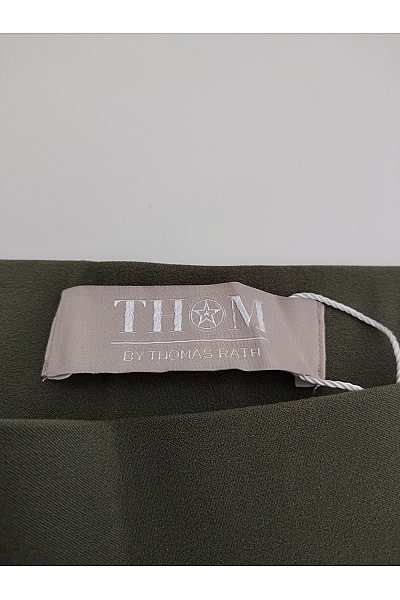 THOM By Thomas Rath Dámské khaki legíny s vysokým pasem Vel. DE 34 | THOM By Thomas Rath | obrázek 6