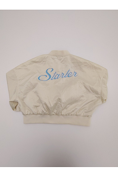 Starter Béžová krátká bomber bunda oversize Velikost XS | Starter | obrázek 7