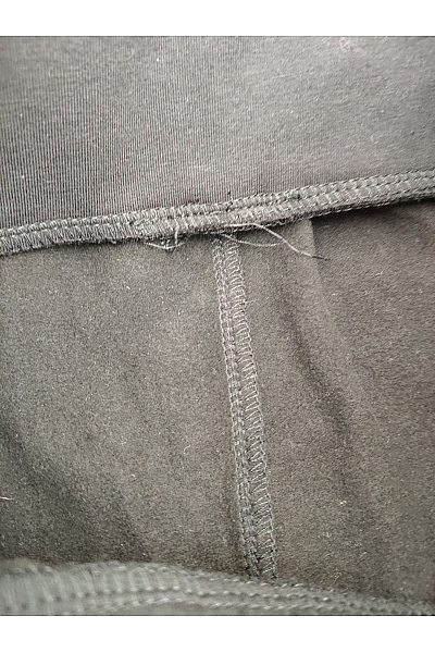 Černé koženkové legíny s vysokým pasem Vel. S | Unimoda | obrázek 5