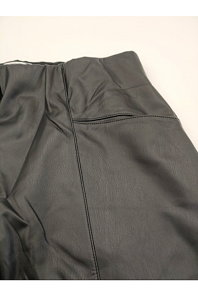 COUTURE LINE Černé dámské kalhoty s lampasem elegantní Vel. DE 44 | COUTURE LINE | obrázek 4