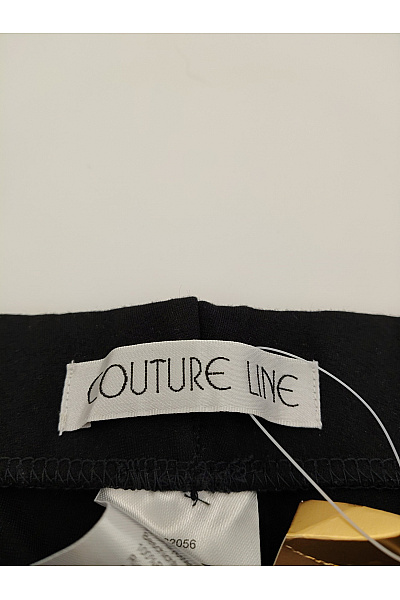 COUTURE LINE Černé dámské kalhoty s lampasem elegantní Vel. DE 44 | COUTURE LINE | obrázek 5