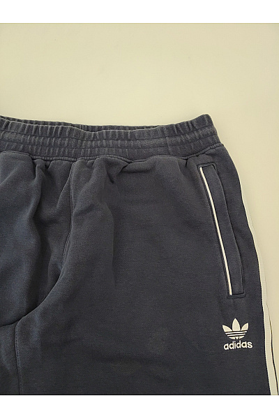 ADIDAS Bavlněné tepláky s kapsami a lampasem Velikost L | ADIDAS | obrázek 4