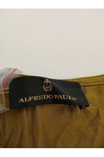 Alfredo Pauly Dámské tričko s dlouhým rukávem khaki potiskem Vel. DE 46 | Alfredo Pauly | obrázek 5