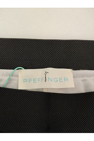 PFEFFINGER Dámské široké sametové kalhoty s abstraktním vzorem Velikost DE 38 | PFEFFINGER | obrázek 7