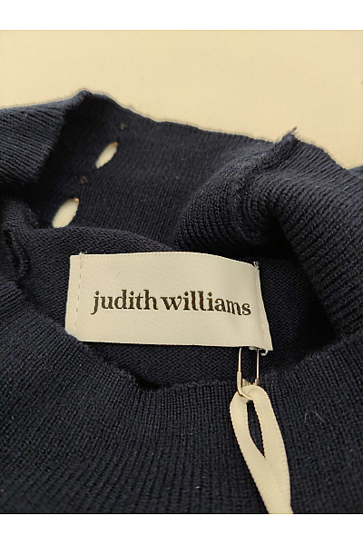 Judith Williams Černý elegantní pulovr s balonovými rukávy a knoflíky Vel. DE 42 | Judith Williams | obrázek 8