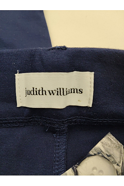 Judith Williams Modré elegantní společenské kalhoty s puky Vel. IT 40 | Judith Williams | obrázek 7