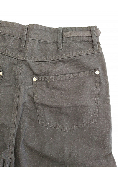 ROCAWEAR Černé bavlněné kalhoty s vysokým pasem Velikost US S | ROCAWEAR | obrázek 5