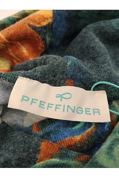 PFEFFINGER Dámská halenka s rolákem květinová dlouhý rukáv Vel. DE 42 | PFEFFINGER | obrázek 7