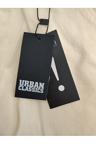 URBAN CLASSICS Béžové bavlněné široké kalhoty s vysokým pasem Velikost 32 | URBAN CLASSICS | obrázek 3