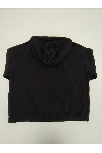 Černá bavlněná oversized mikina s kapucí přes hlavu Velikost 3XL | Unimoda | obrázek 4