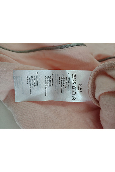 Lavelle Růžové dámské tepláky s lampasem Velikost DE 38 | Lavelle | obrázek 4