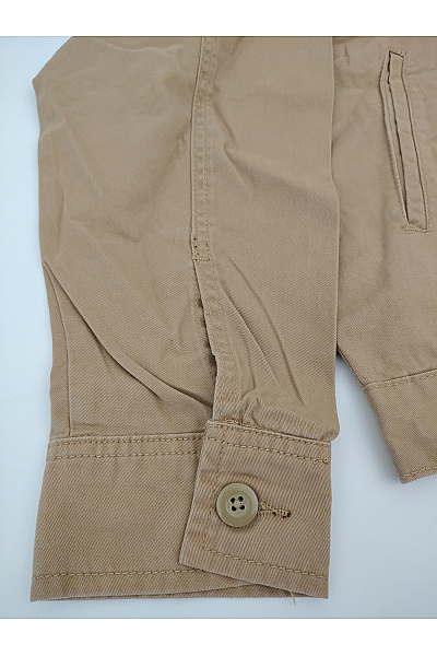URBAN CLASSICS Pánská bavlněná bunda khaki se zipem Velikost L | URBAN CLASSICS | obrázek 4