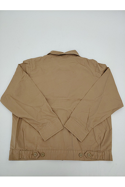 URBAN CLASSICS Pánská bavlněná bunda khaki se zipem Velikost L | URBAN CLASSICS | obrázek 9