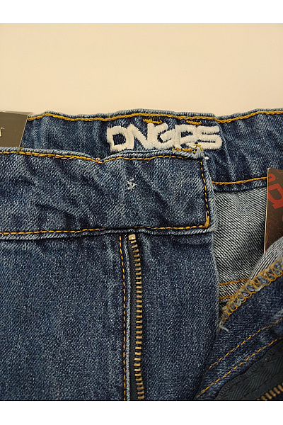 DNGRS Pánské modré cargo džíny volné Vel. US 36/32 | DNGRS | obrázek 3