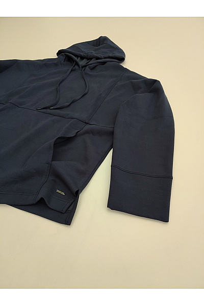 THOM By Thomas Rath Dámská tmavě modrá mikina s kapucí přes hlavu oversized Velikost EU 38 | THOM By Thomas Rath | obrázek 2