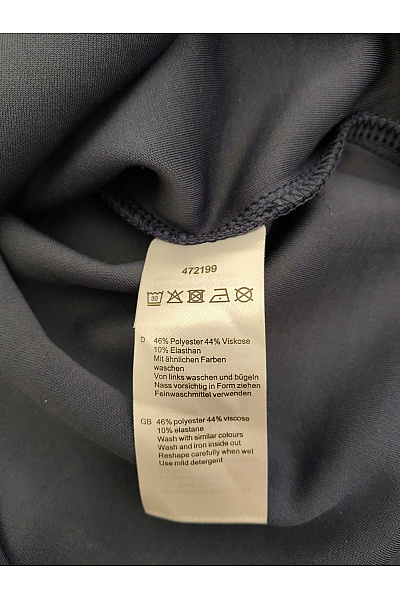 THOM By Thomas Rath Dámská tmavě modrá mikina s kapucí přes hlavu oversized Velikost EU 38 | THOM By Thomas Rath | obrázek 6