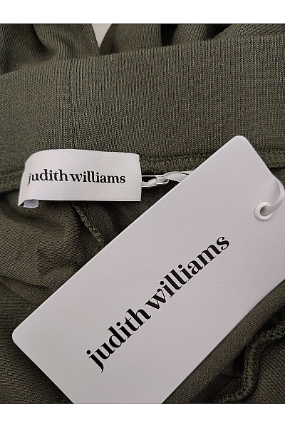 Judith Williams Dámské khaki široké kalhoty s kapsami Vel. DE 38 | Judith Williams | obrázek 5