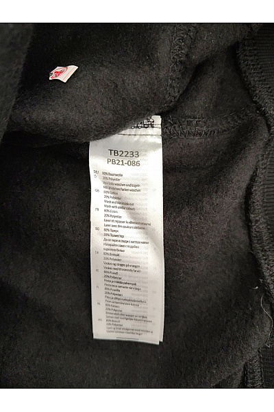 URBAN CLASSICS Dámská černá bavlněná mikina s kapucí a klokaní kapsou oversized Vel. XXL | URBAN CLASSICS | obrázek 4