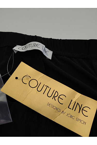COUTURE LINE Černé široké kalhoty s vysokým pasem a kapsami Vel. DE 44 | COUTURE LINE | obrázek 7