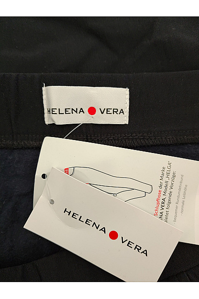 HELENA VERA Černé elegantní kalhoty s vysokým pasem Vel. DE 44 | HELENA VERA | obrázek 7